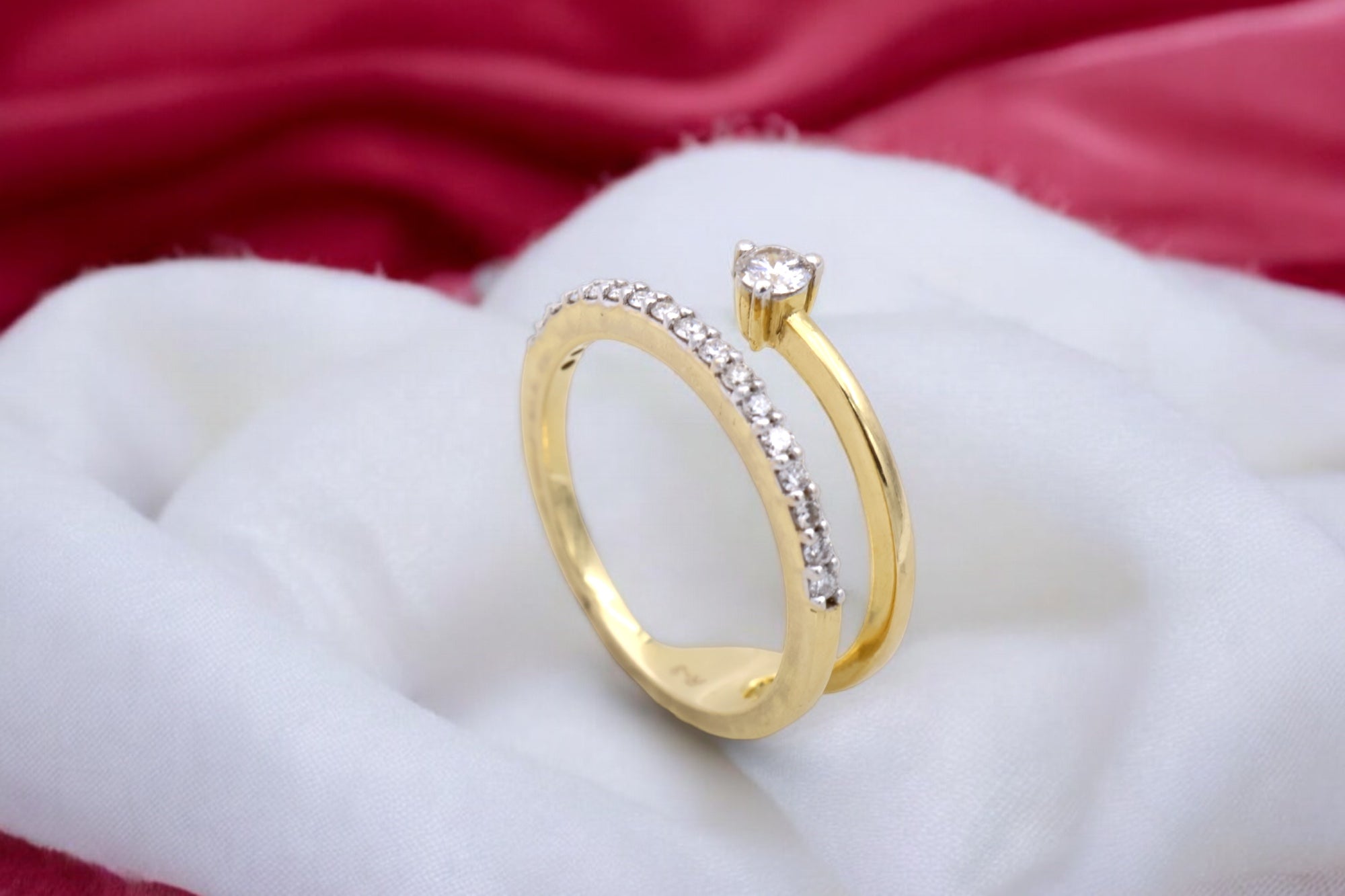 Spiral Serenity Ring