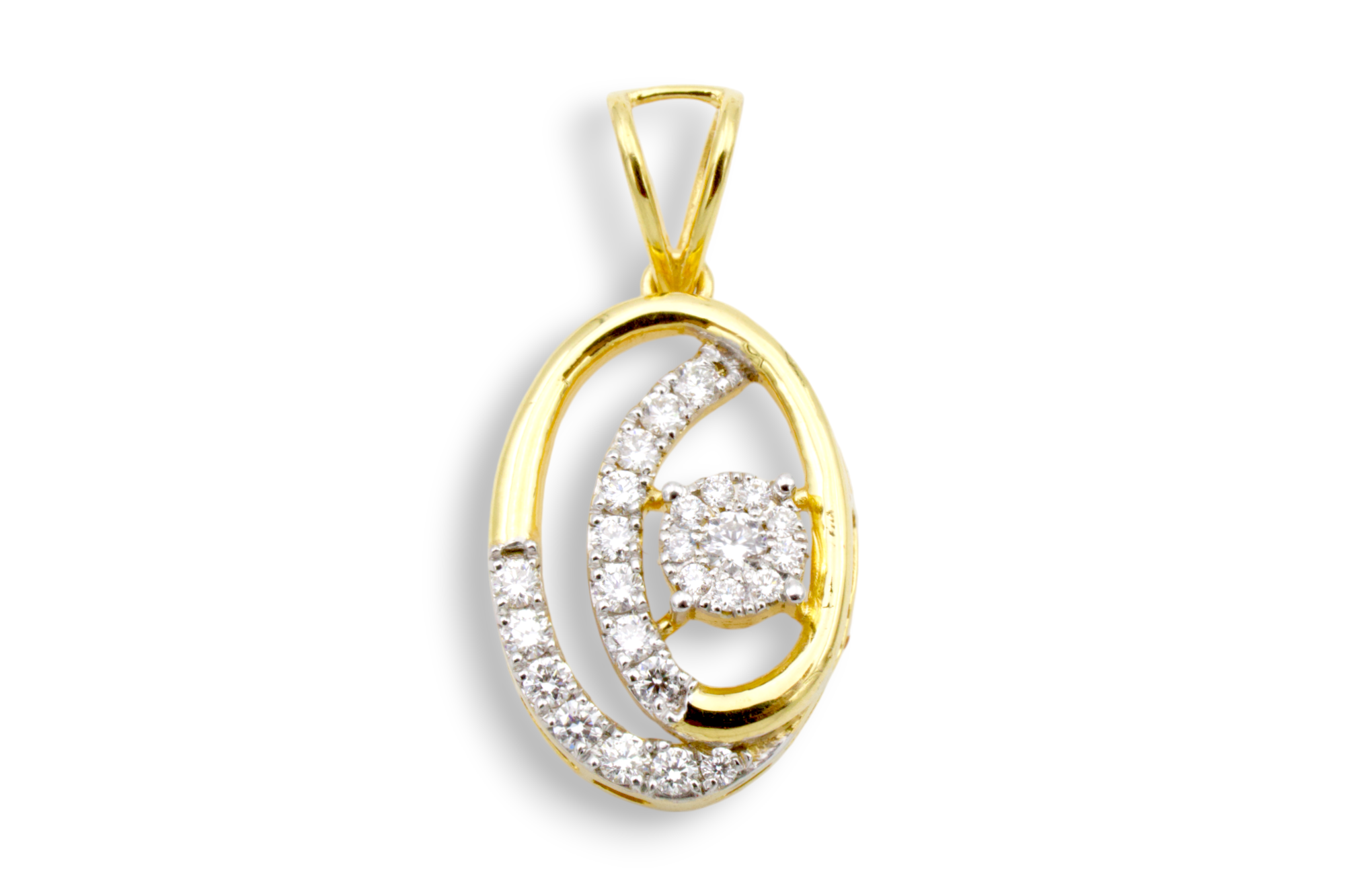 Radiant Spiral Pendant