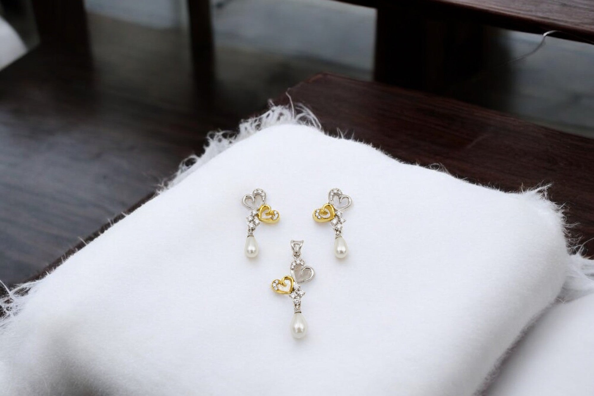 Heart of Pearl Set
