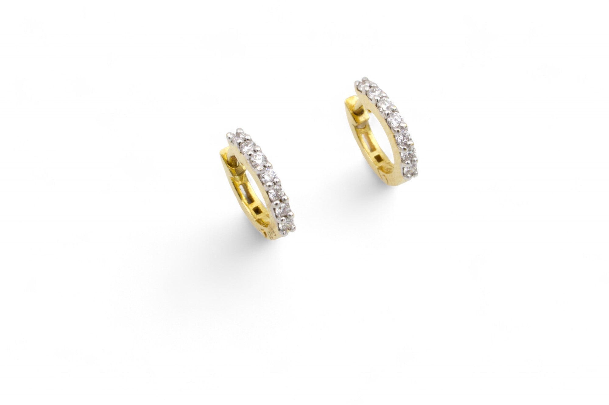 Petite Crescent Hoops