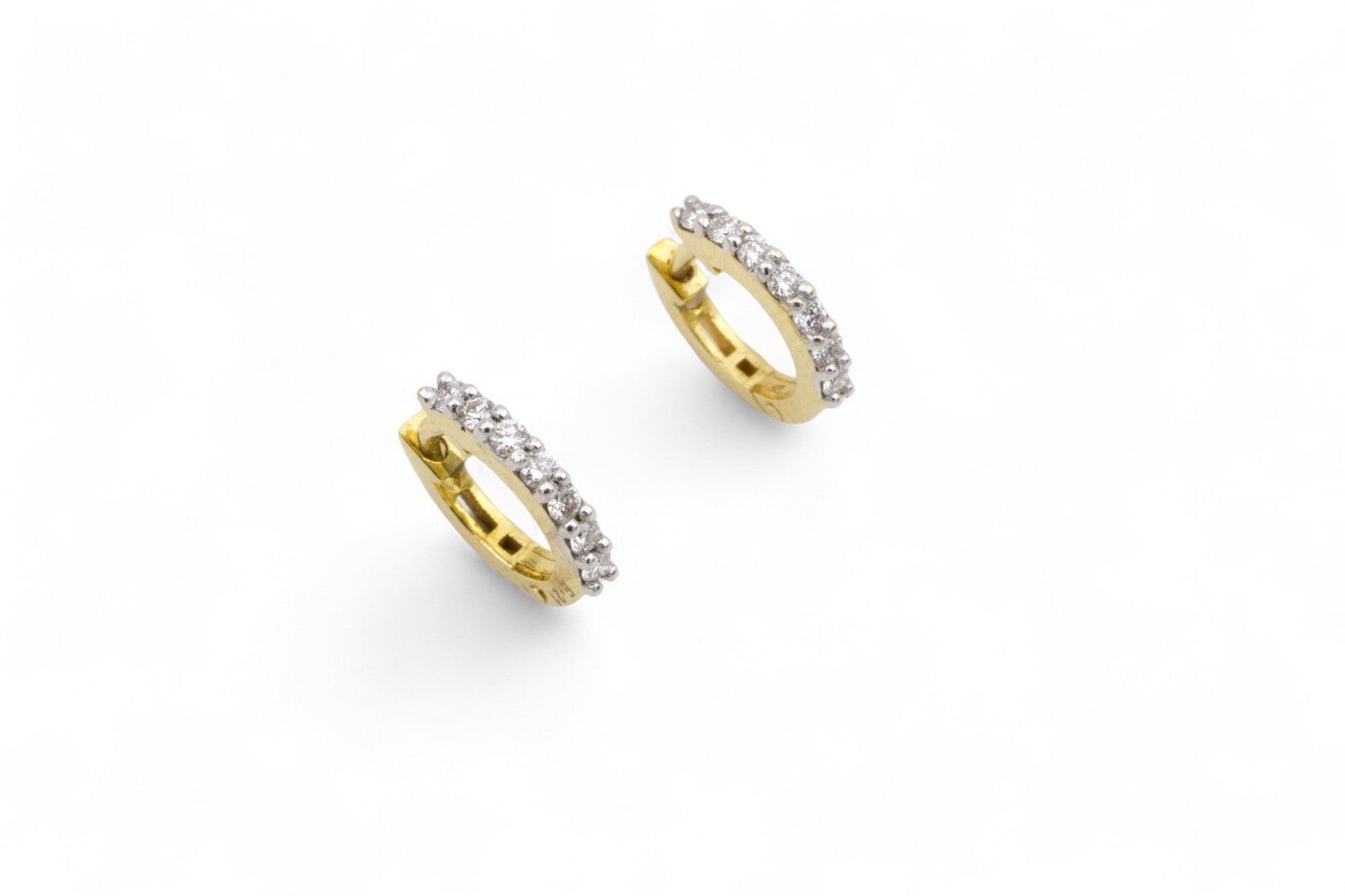 Petite Crescent Hoops