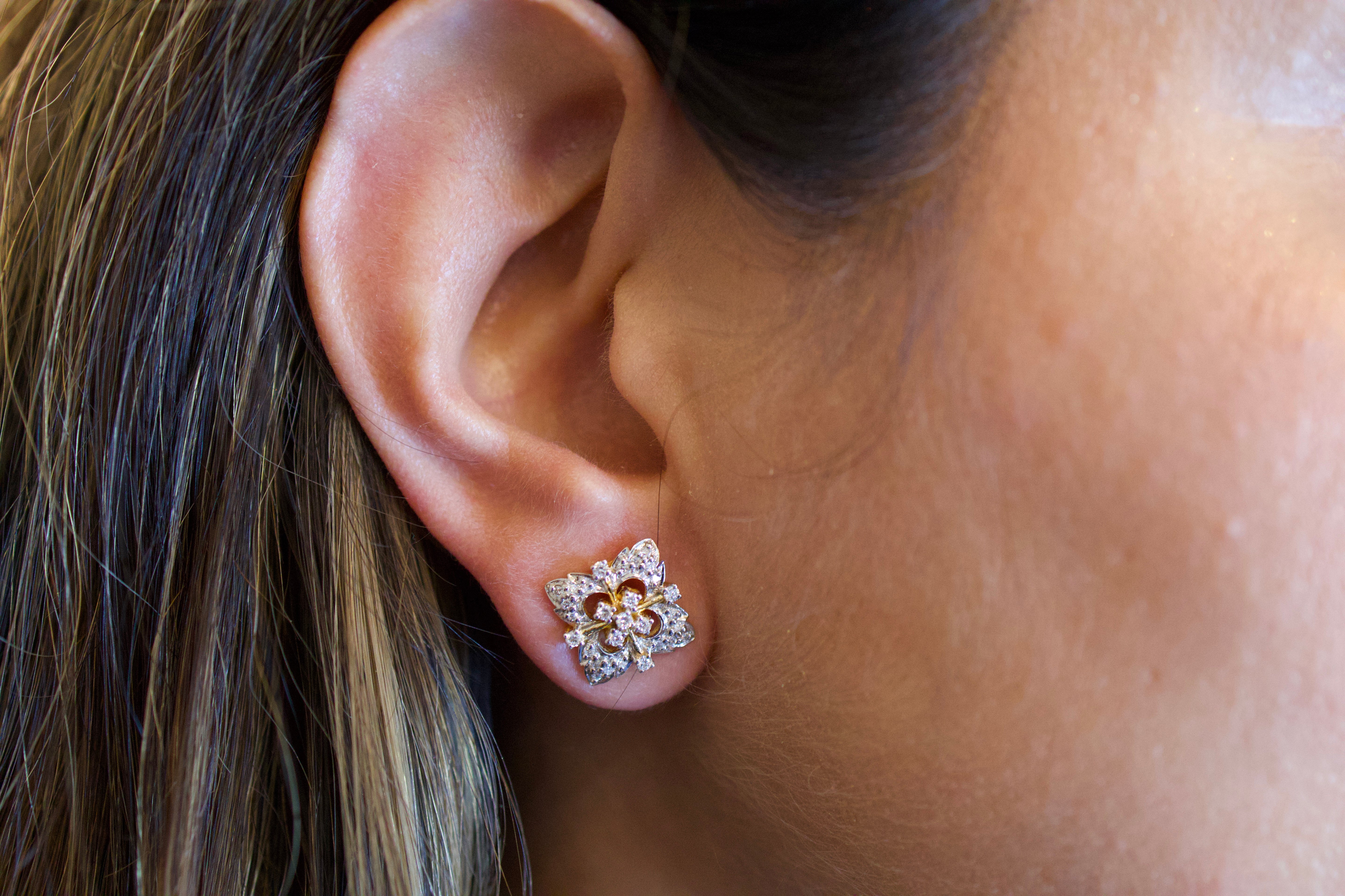 Floral Cascade Studs