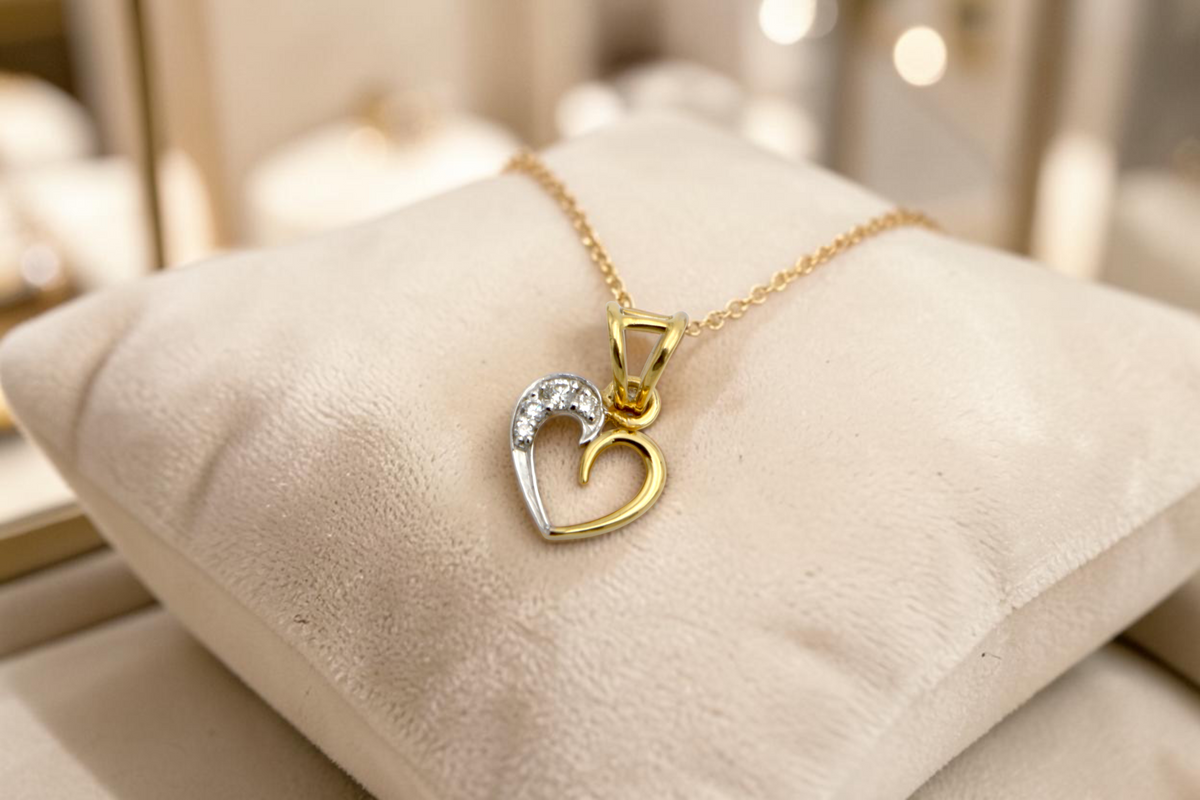 Two-Tone Heart Set