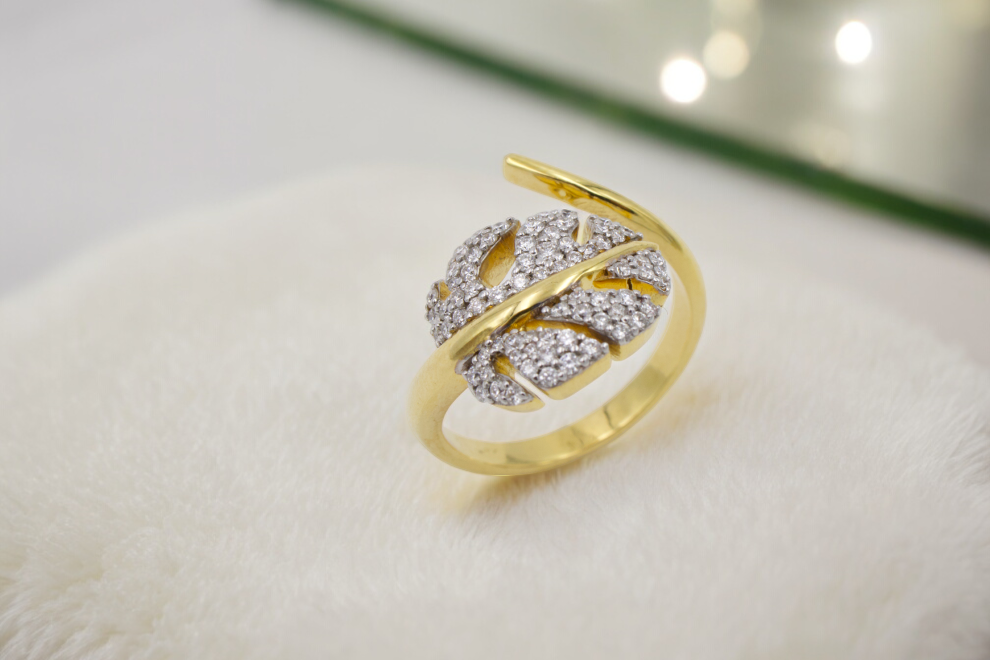 Leaf of Tranquility Ring