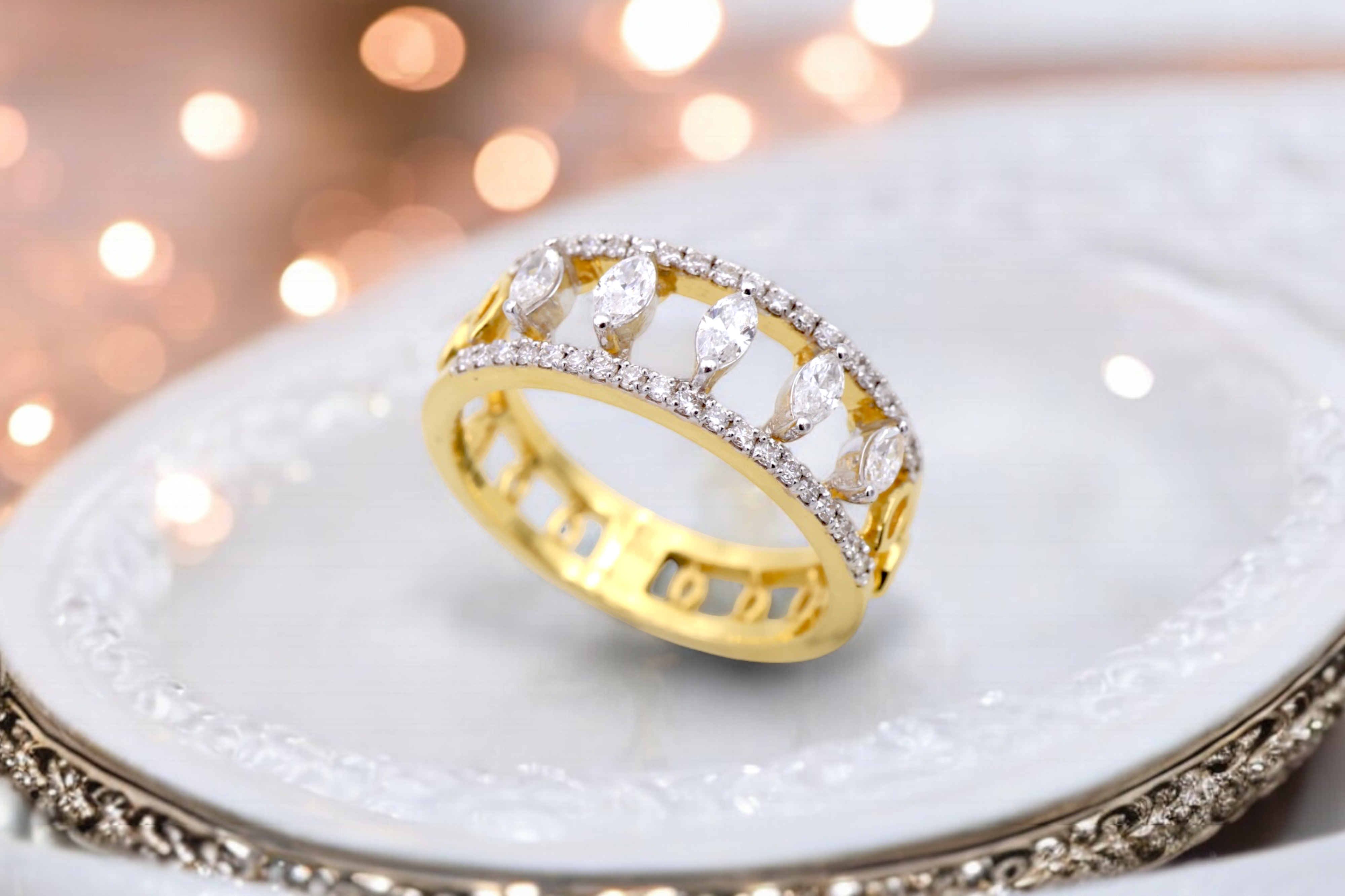 Marquise Ensemble Ring