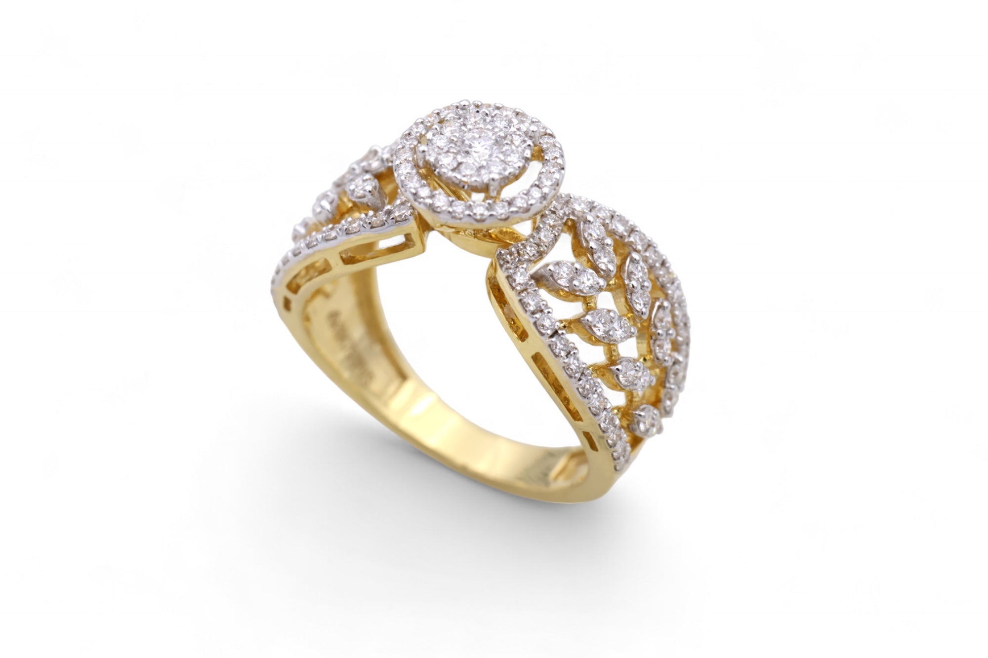 Solitaire Halo Ring