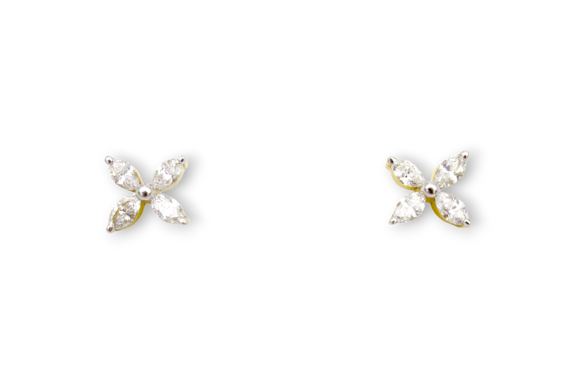 Marquise Blossom Studs