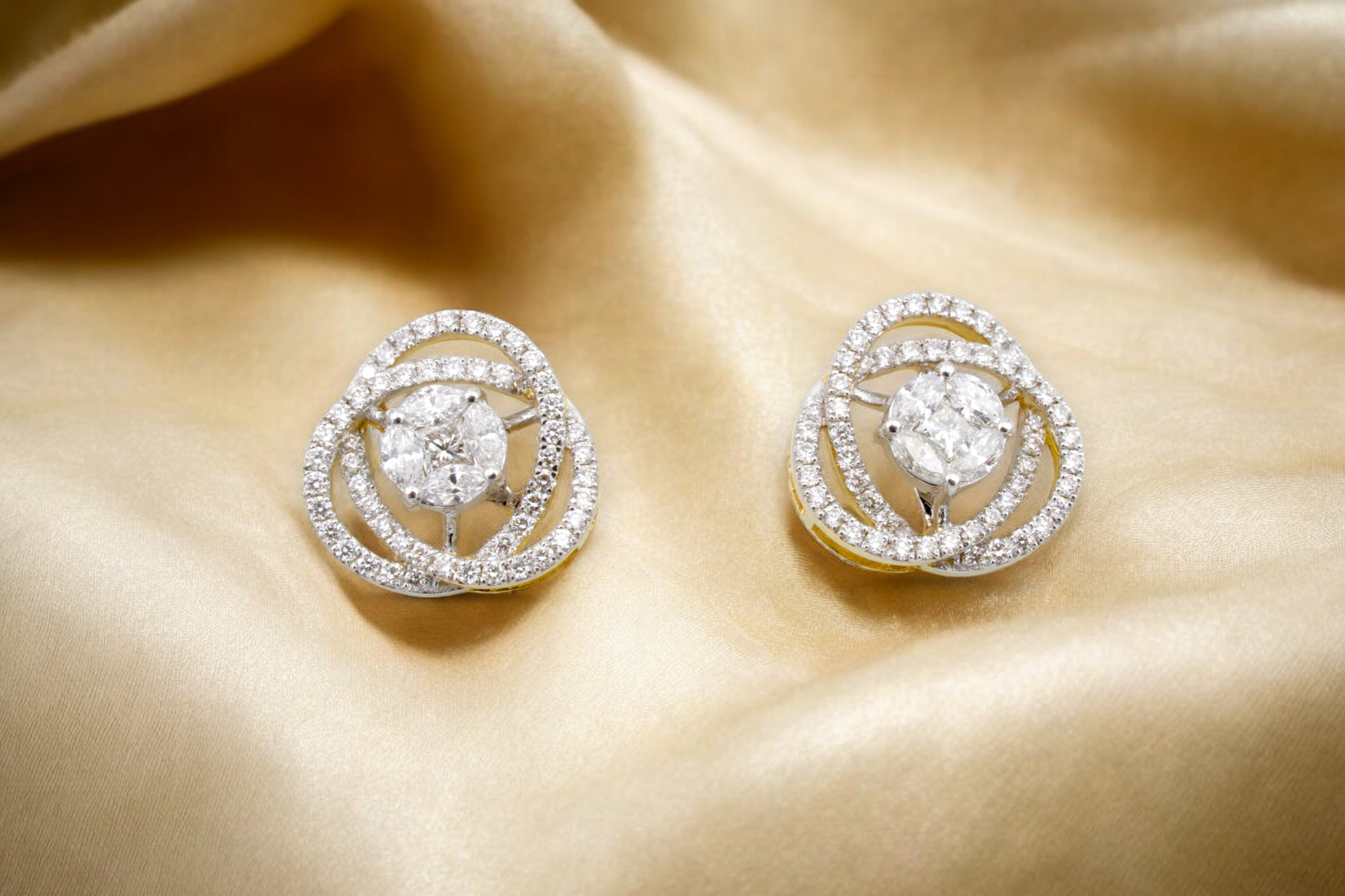 Trinity Halo Studs