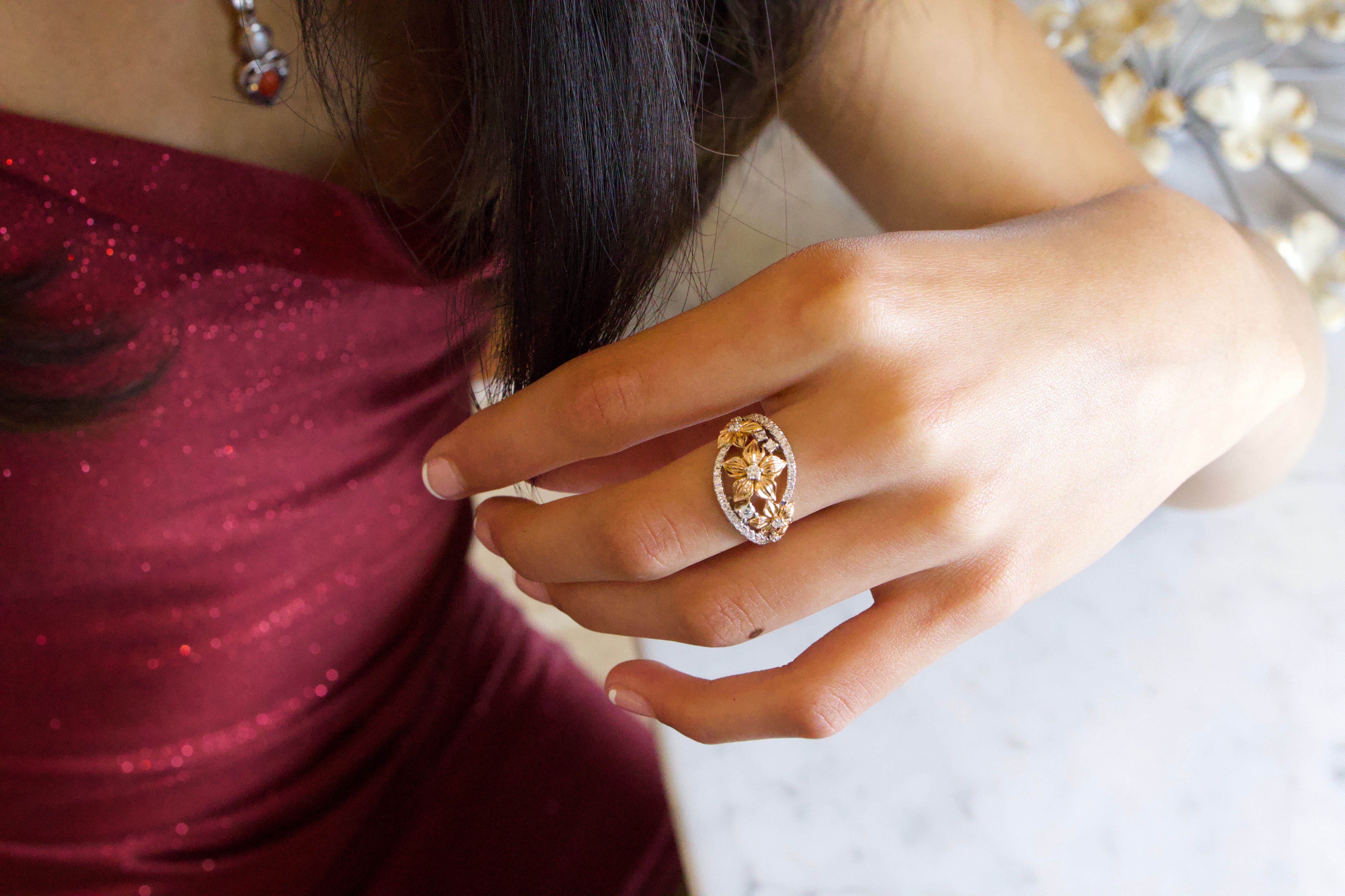 Floral Whisper Ring