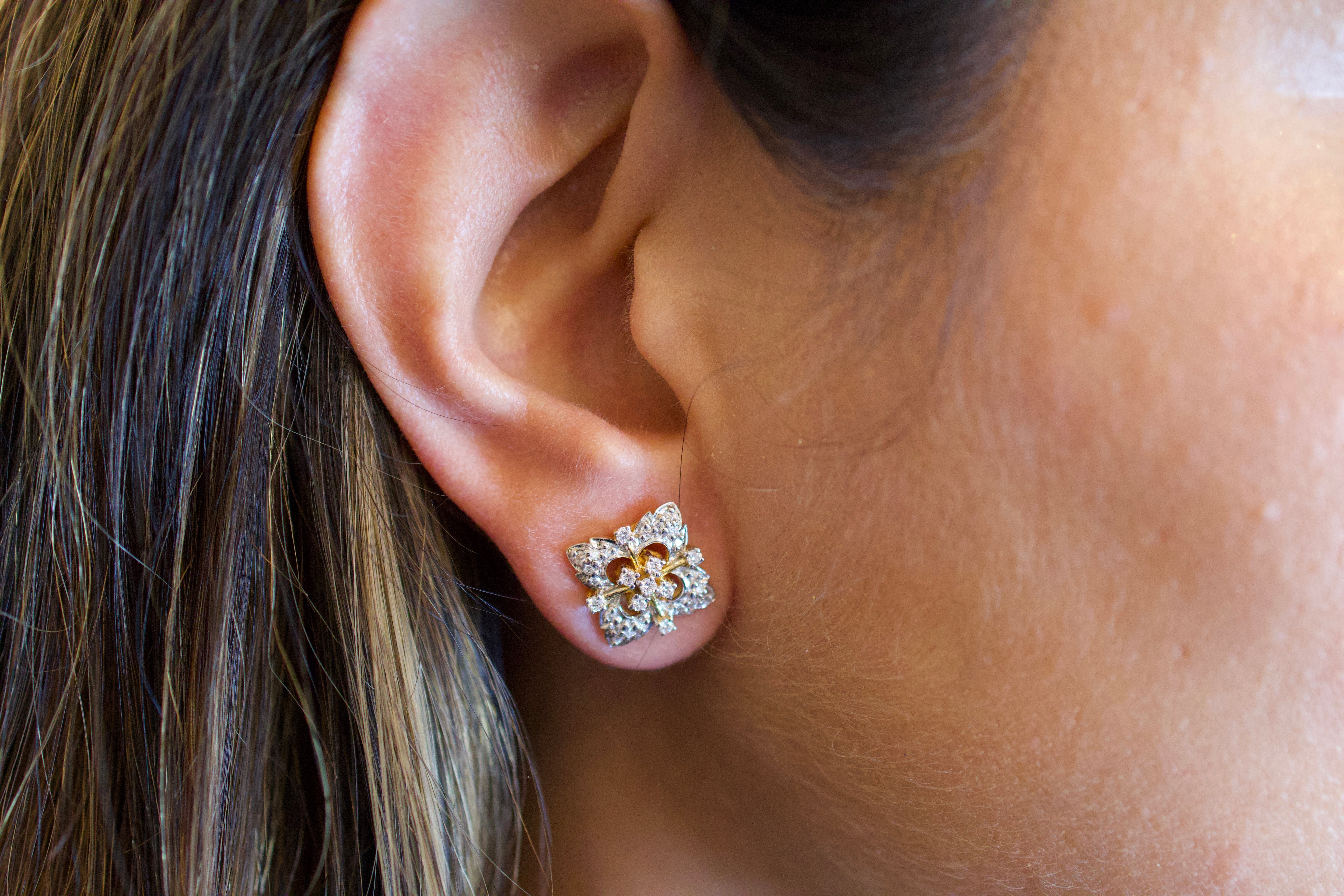 Floral Cascade Studs