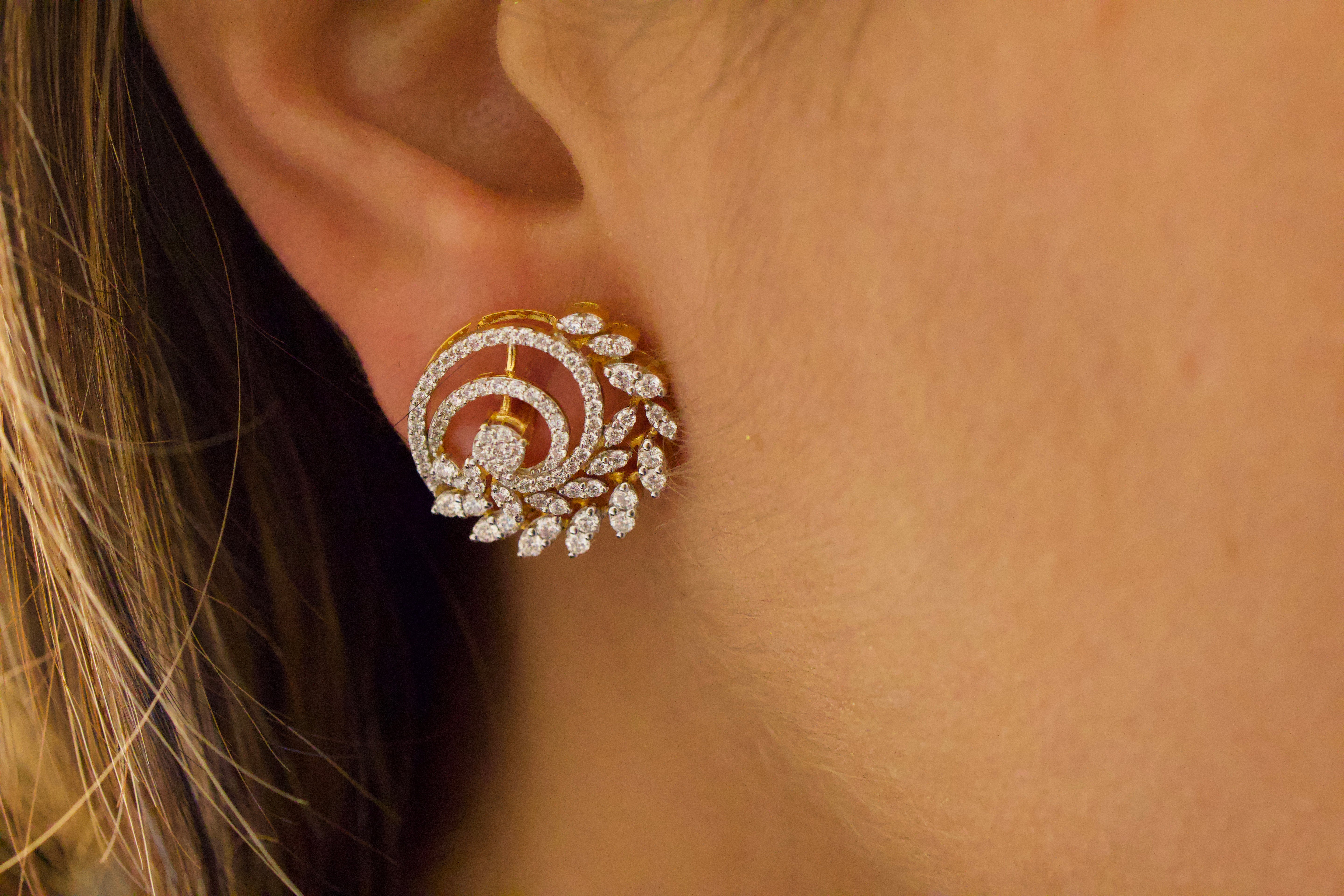 Spiral Vortex Earrings