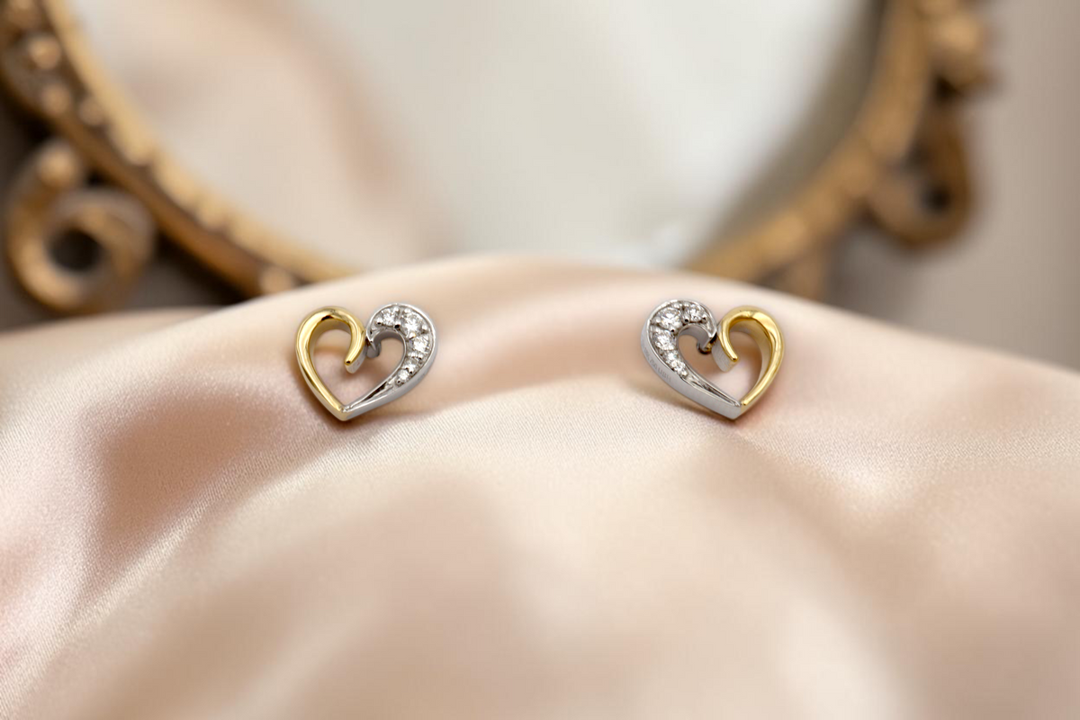 Two-Tone Heart Set
